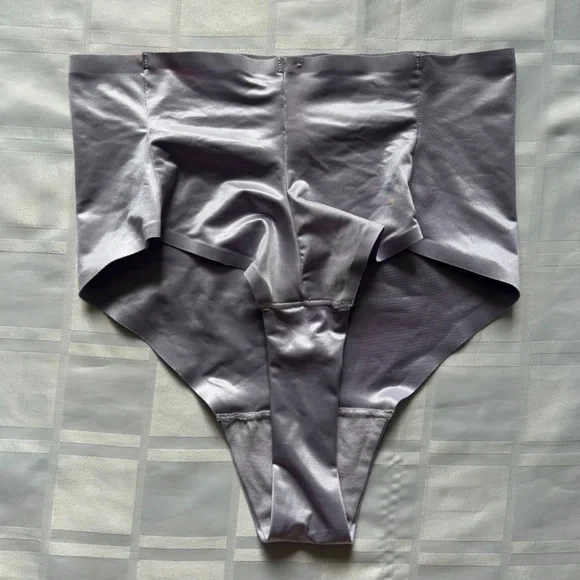 Spanx 2 Small Shapewear Panties New with Tags Purple Seamless & Beige High-Waist - Picture 17 of 17